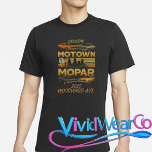2025 WoodWard Motown Mopar Cruisin 2025 T-Shirt