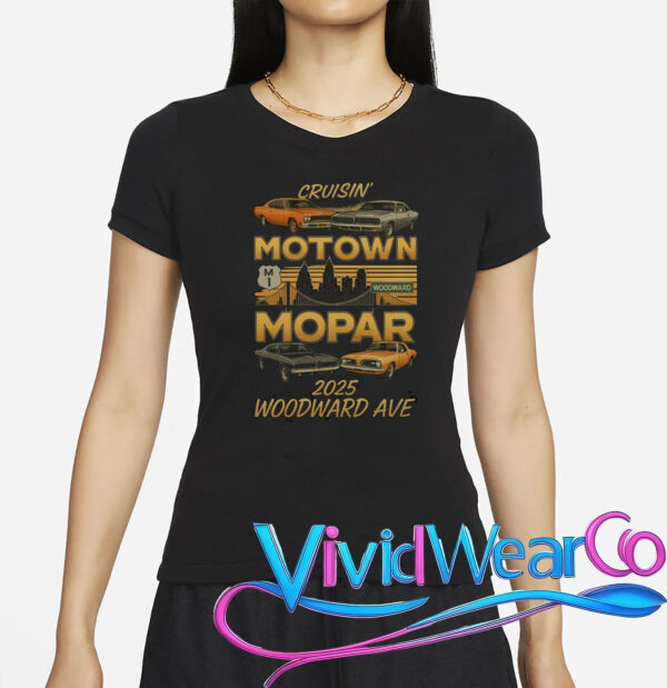 2025 WoodWard Motown Mopar Cruisin 2025 T-Shirt