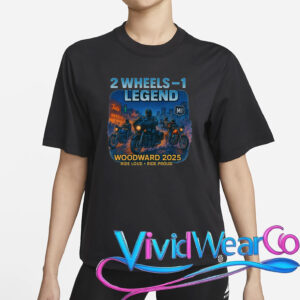 2025 Woodward Biker Legend 2 Wheels T-Shirt