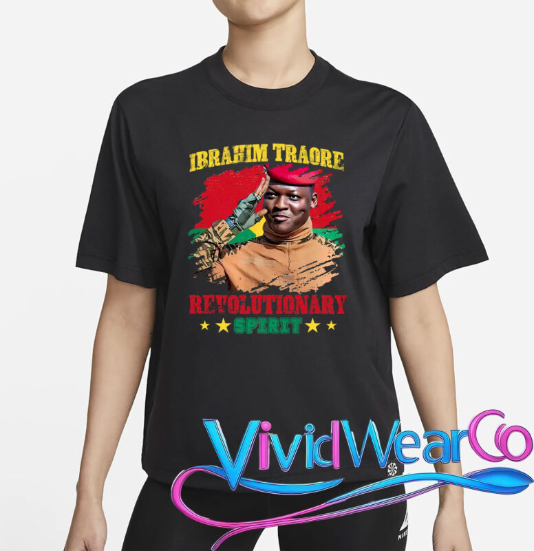 Africa support Ibrahim Traore Shirt