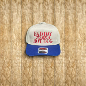 Bad Day To Be a Hot Dog Embroidered Trucker Hat