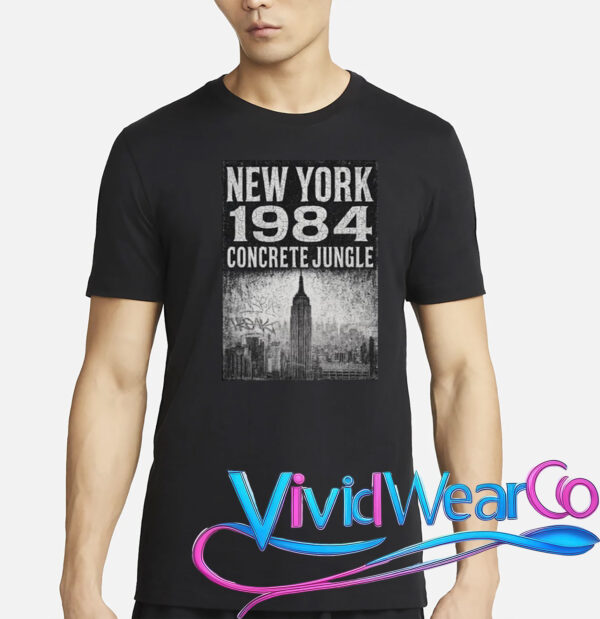 Concrete Jungle 1984 New York T-Shirt