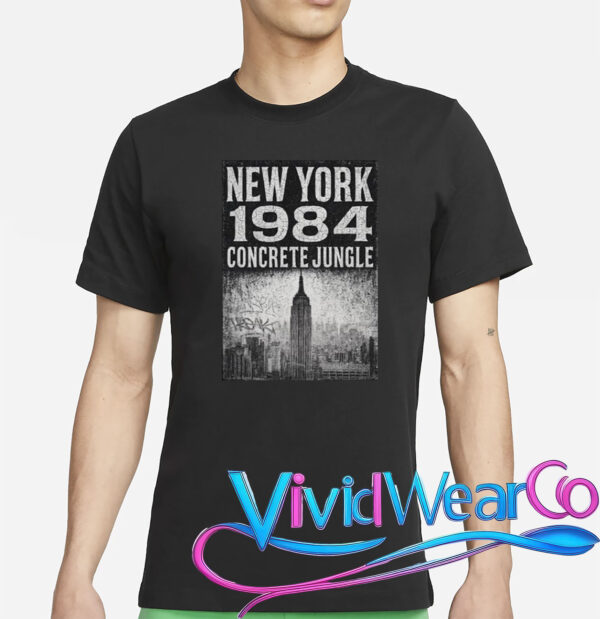Concrete Jungle 1984 New York T-Shirt