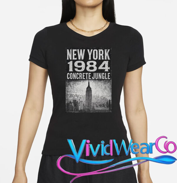 Concrete Jungle 1984 New York T-Shirt