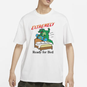Crocodile Extremely Ready For Bed T-Shirt
