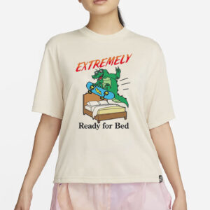 Crocodile Extremely Ready For Bed T-Shirt