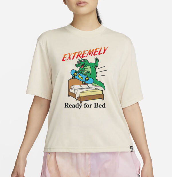 Crocodile Extremely Ready For Bed T-Shirt