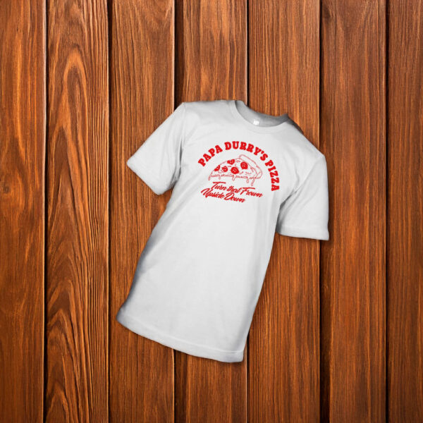 Durrymusic Papa Durry's Pizza T Shirt