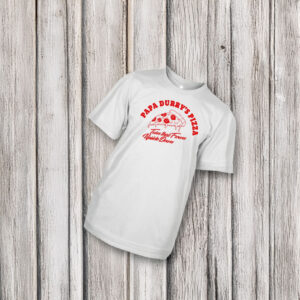 Durrymusic Papa Durry's Pizza T Shirt