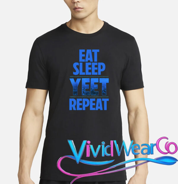 Eat Sleep Yeet Repeat Vintage Yeet Apparel Saying T-Shirt