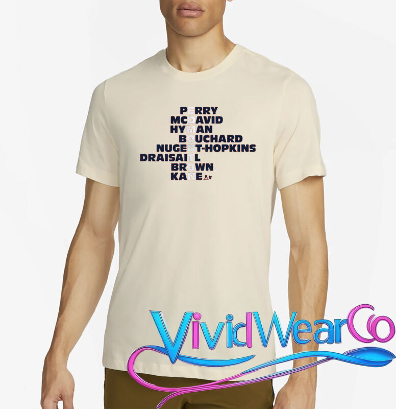 Edmonton Hockey Names 2025 T-Shirt