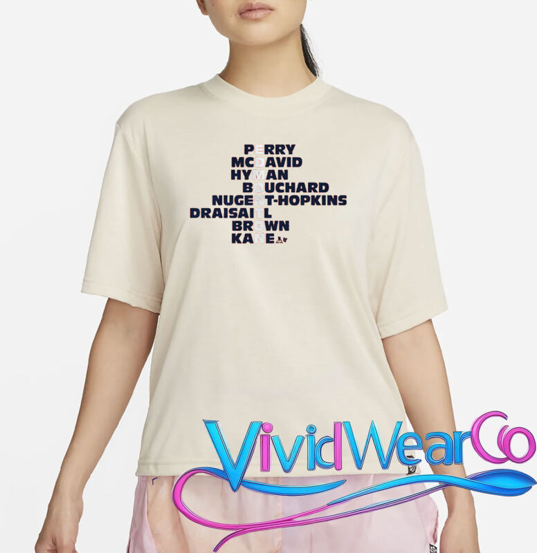 Edmonton Hockey Names 2025 T-Shirt