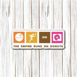 Empire Runs Individual Die Cut Sticker