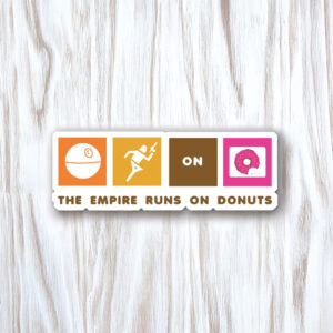 Empire Runs Individual Die Cut Sticker