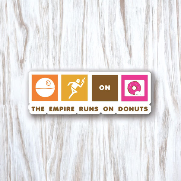 Empire Runs Individual Die Cut Sticker