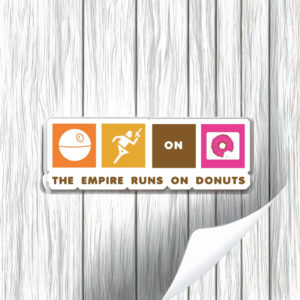 Empire Runs Individual Die Cut Sticker