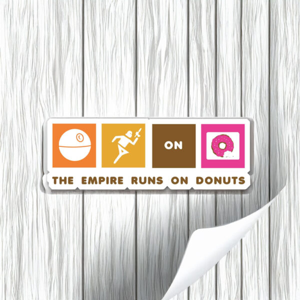 Empire Runs Individual Die Cut Sticker