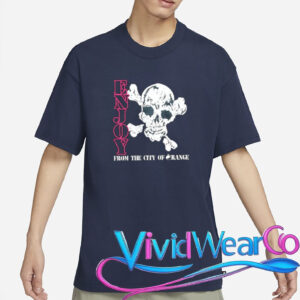 Enjoy Skull From The City Of Orange Shirt