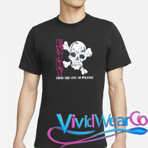Enjoy Skull From The City Of Orange Shirt