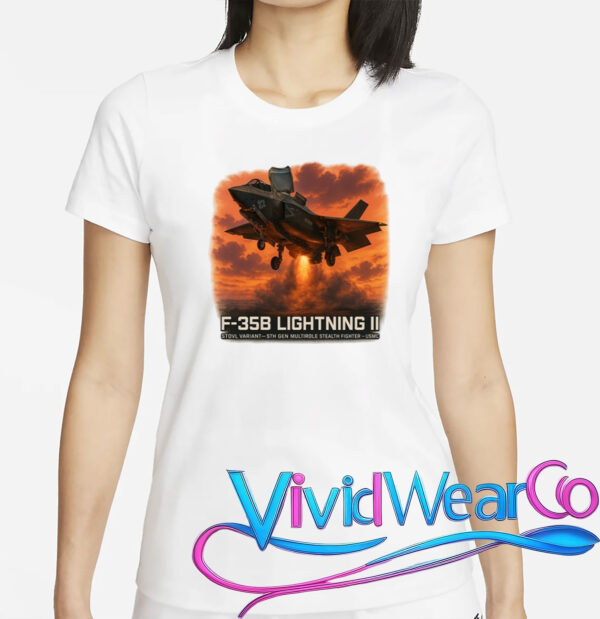F-35B Lightning II – Vertical Thunder T-Shirt