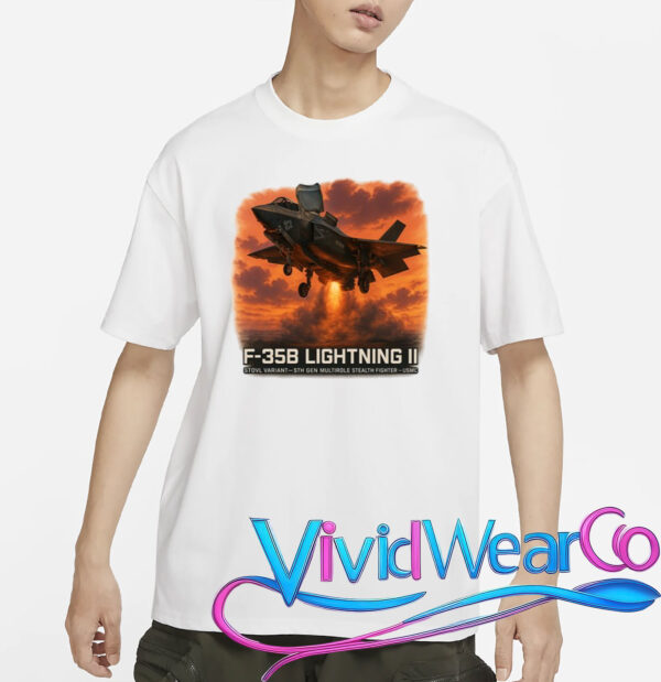 F-35B Lightning II – Vertical Thunder T-Shirt