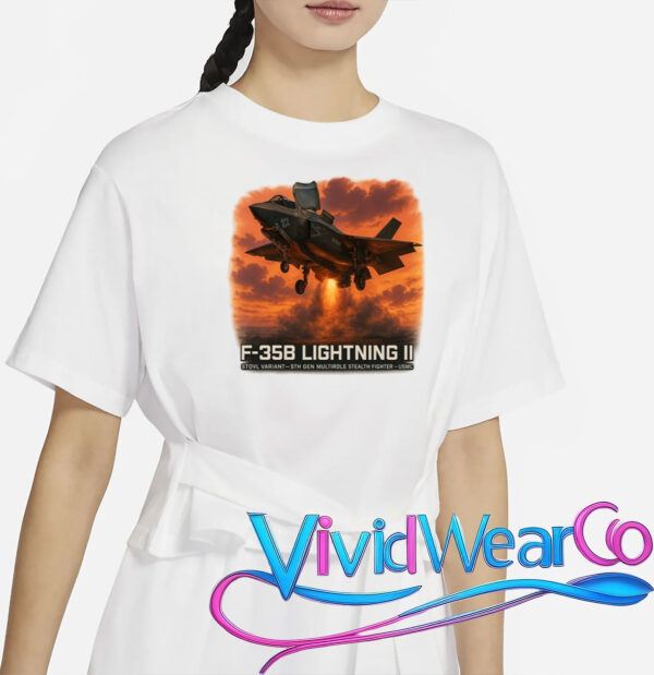 F-35B Lightning II – Vertical Thunder T-Shirt