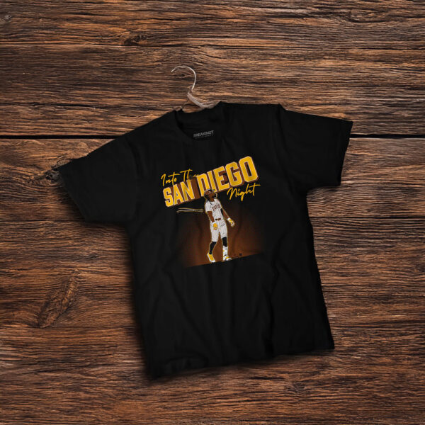 Fernando Tatis Jr: Into the San Diego Night Shirt