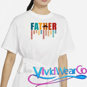 Funny Dad Definition Fathers Day Mustache T-Shirt