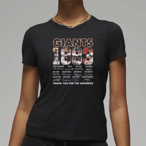Giants Est 1883 Thank You For The Memories Shirt