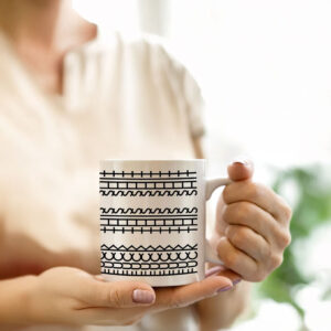 Hidden Swear Message Coffee Mug, Fuck This Shit Mug