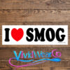 I Love SMOG Bumper Sticker
