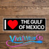 I Love the Gulf of Mexico Bumper Sticker