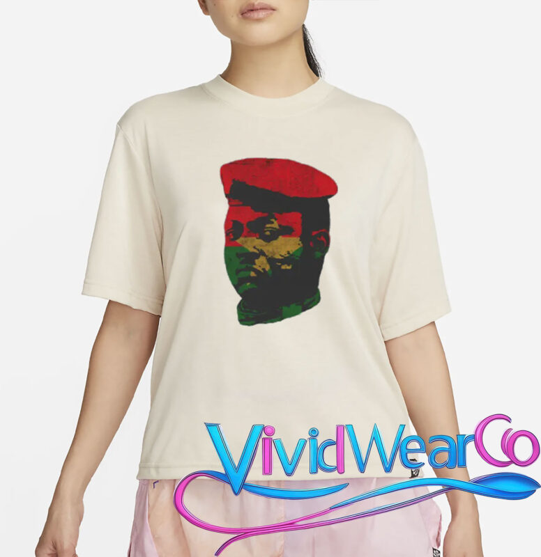 Ibrahim Traore Face Burkina Faso Free Africa T-Shirt