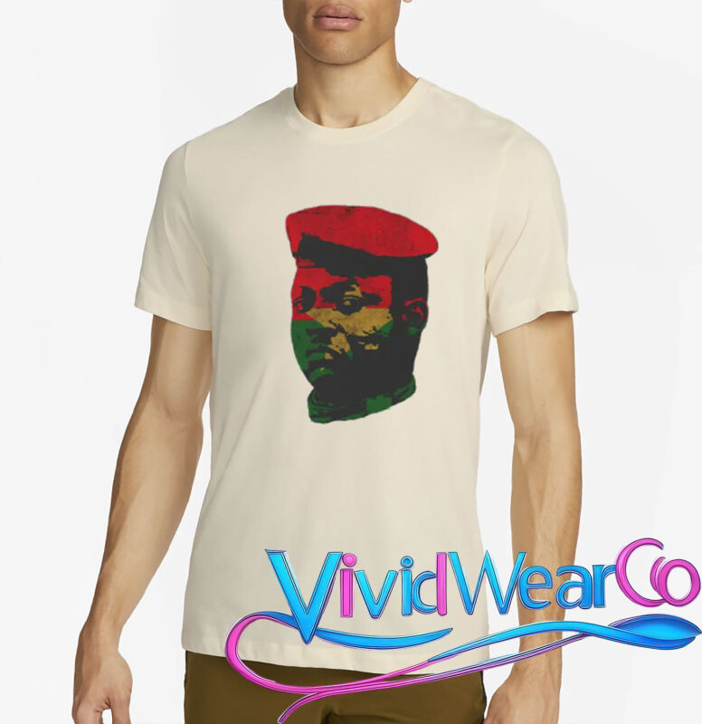 Ibrahim Traore Face Burkina Faso Free Africa T-Shirt