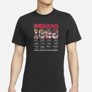 Indians Est 1896 Thank You For The Memories Shirt