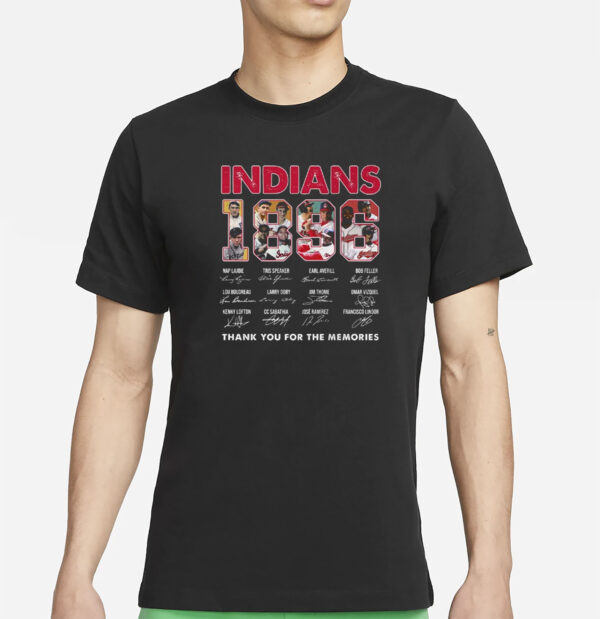 Indians Est 1896 Thank You For The Memories Shirt