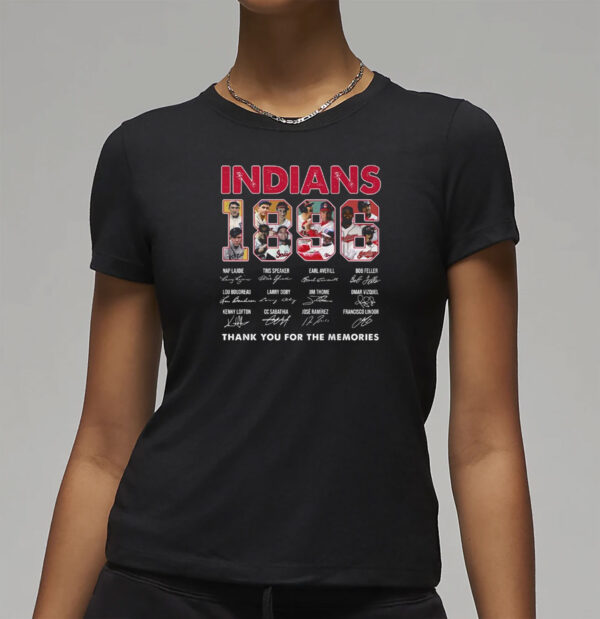 Indians Est 1896 Thank You For The Memories Shirt