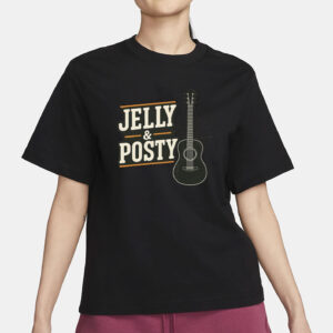 Jelly & Posty Guitar Music T-Shirt