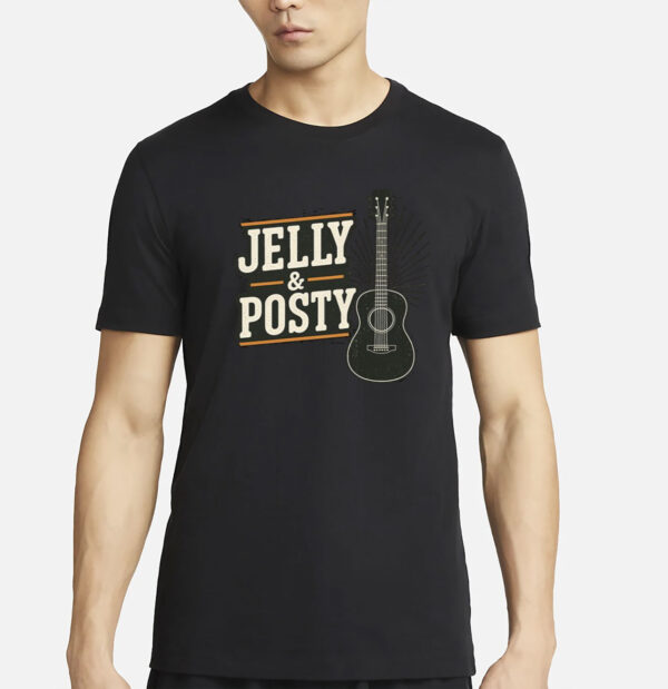 Jelly & Posty Guitar Music T-Shirt