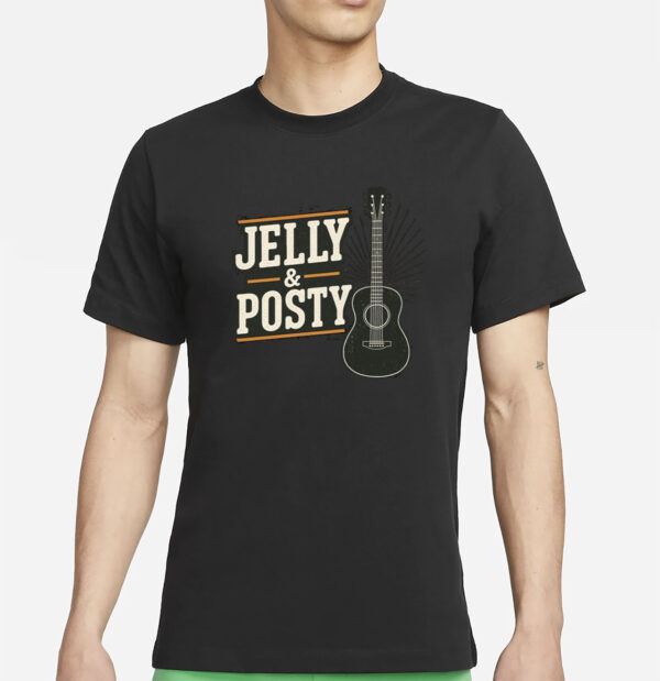 Jelly & Posty Guitar Music T-Shirt