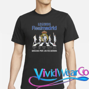Legends Realmadrid Gracias Por Los Recuerdos Shirt