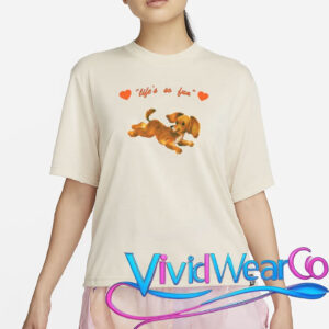 Life's So Fun Dog T-Shirt