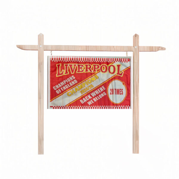 Liverpool League Champions 2025 Flag