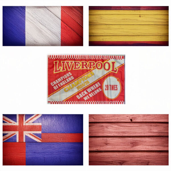 Liverpool League Champions 2025 Flag