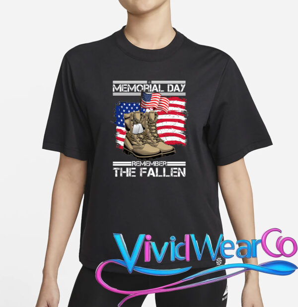 Memorial Day Remember The Fallen T-Shirt