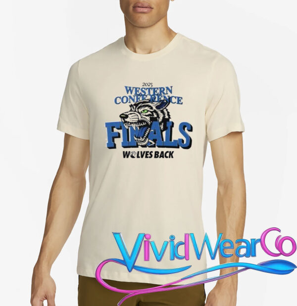 Minnesota Timberwolves 2025 Western Conference Finals Wolves Shirt