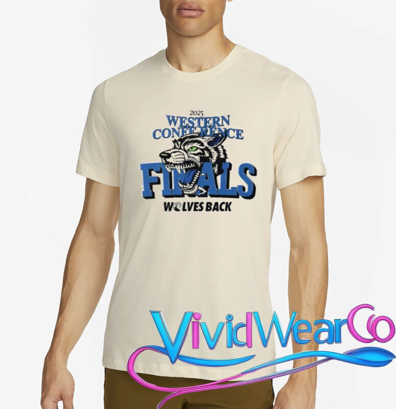 Minnesota Timberwolves 2025 Western Conference Finals Wolves Shirt