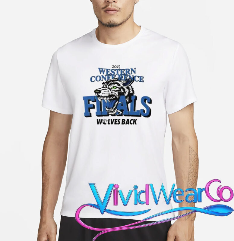 Minnesota Timberwolves 2025 Western Conference Finals Wolves Shirt