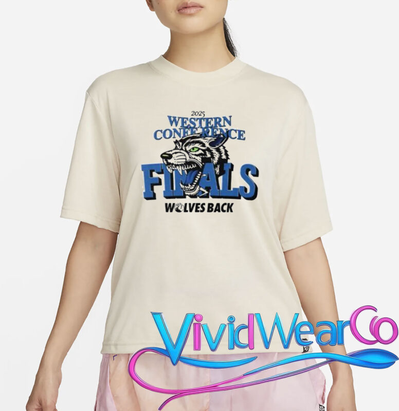 Minnesota Timberwolves 2025 Western Conference Finals Wolves Shirt