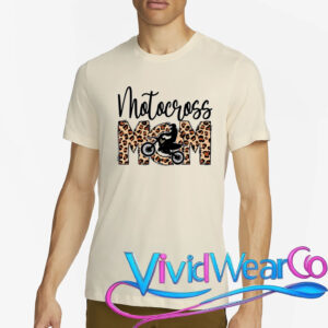 Motocross Mom Leopard T-Shirt